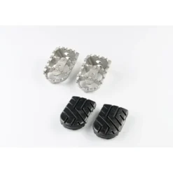 Kit pedane regolabili ION Sw-Motech Argento. Kawasaki Versys 1100 (24-).