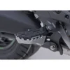 Kit pedane regolabili ION Sw-Motech Nero. Kawasaki Versys 1100 (24-).