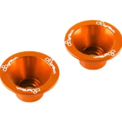Kit Ricambi Coni D6 Contrappesi Manubrio Arancione RKTM200ARA Lightech