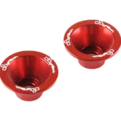 Kit Ricambi Coni D8 Contrappesi Manubrio Rosso RKTM204ROS Lightech