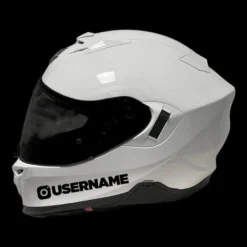 Kit Sticker Social per Casco Rosa Gold