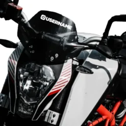 Kit Sticker Social per Moto Carbonio