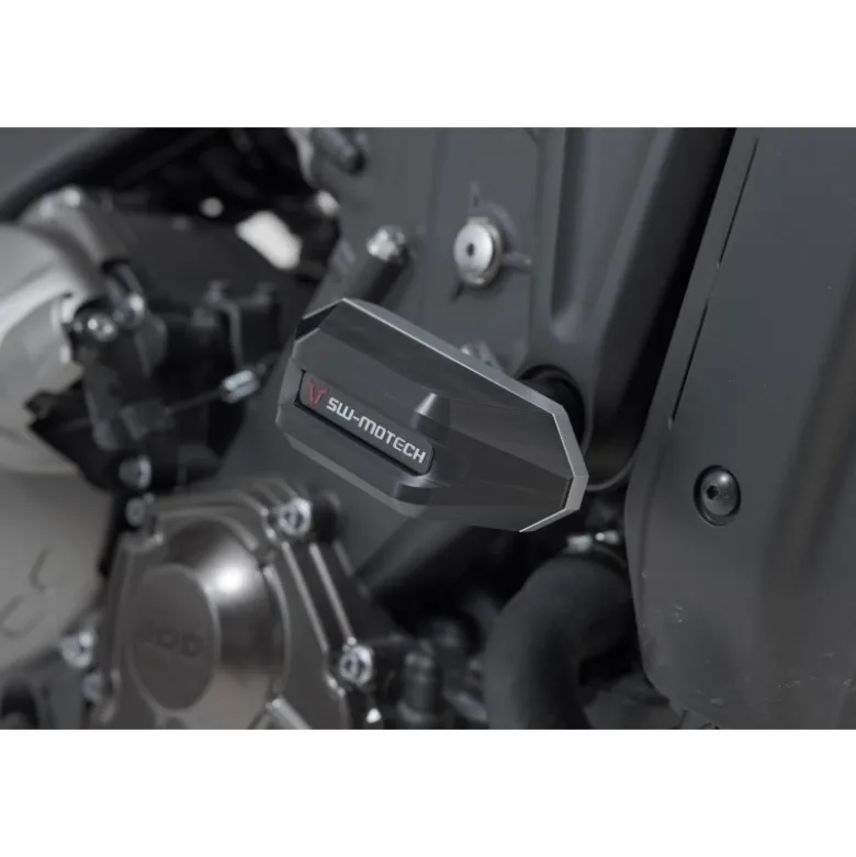 Kit tamponi di protezione Nero. Yamaha Tracer 9 (20-).