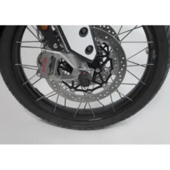 Kit tamponi di protezione per asse anteriore Nero. Modelli Triumph, Honda, Yamaha.