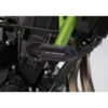 Kit tamponi di protezione per telaio Nero. Kawasaki Z650 (16-) / Z650RS (21-).