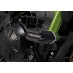 Kit tamponi di protezione per telaio Nero. Kawasaki Z650 (16-) / Z650RS (21-).