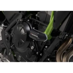 Kit tamponi di protezione per telaio Nero. Kawasaki Z650 (16-) / Z650RS (21-).