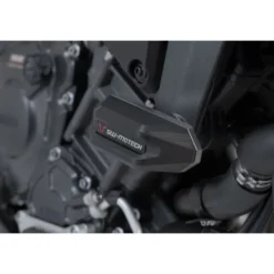 Kit tamponi di protezione per telaio Nero. Yamaha MT-10 (21-).