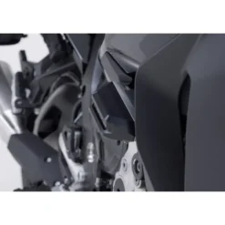 Kit tamponi di protezione per telaio Sw-Motech Nero. BMW S 1000 XR (19-).