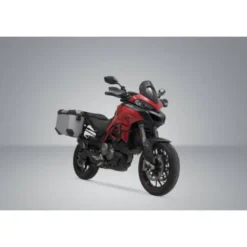 Kit Valigie e Supporti Sw-Motech Alluminio TRAX ADV Argento KFT.22.114.70102/S