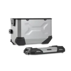 Kit Valigie e Supporti Sw-Motech Alluminio TRAX ADV Argento KFT.22.114.70102/S
