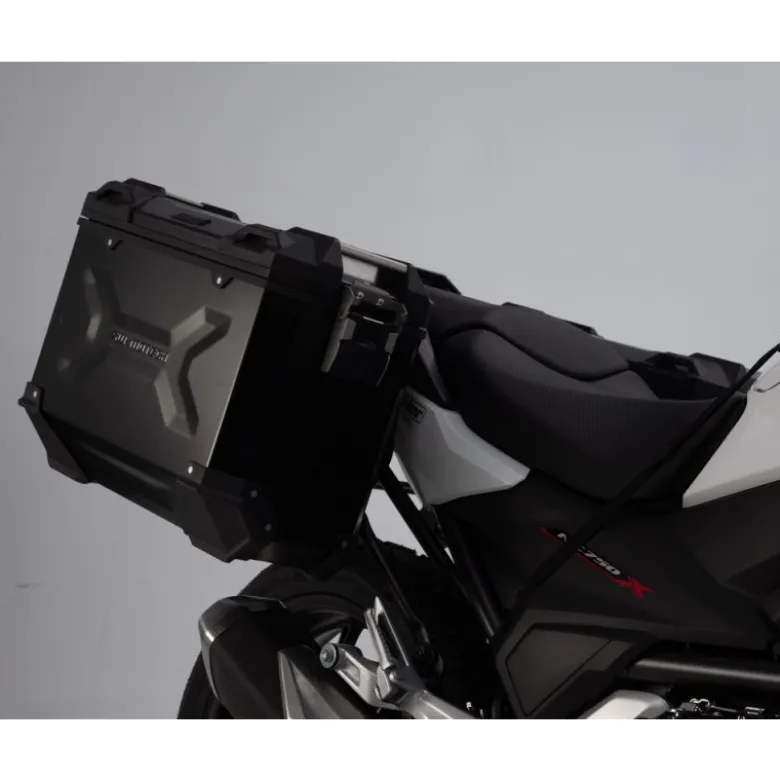 Kit Valigie e Supporti Sw-Motech TRAX ADV Argento 37/37 Litri KFT.01.699.70001/S