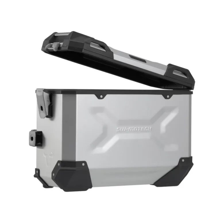 Kit Valigie e Supporti Sw-Motech TRAX ADV Argento 37/37 Litri KFT.01.699.70001/S