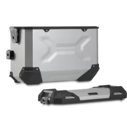 Kit Valigie e Supporti Sw-Motech TRAX ADV Argento 37/37 Litri KFT.01.699.70001/S