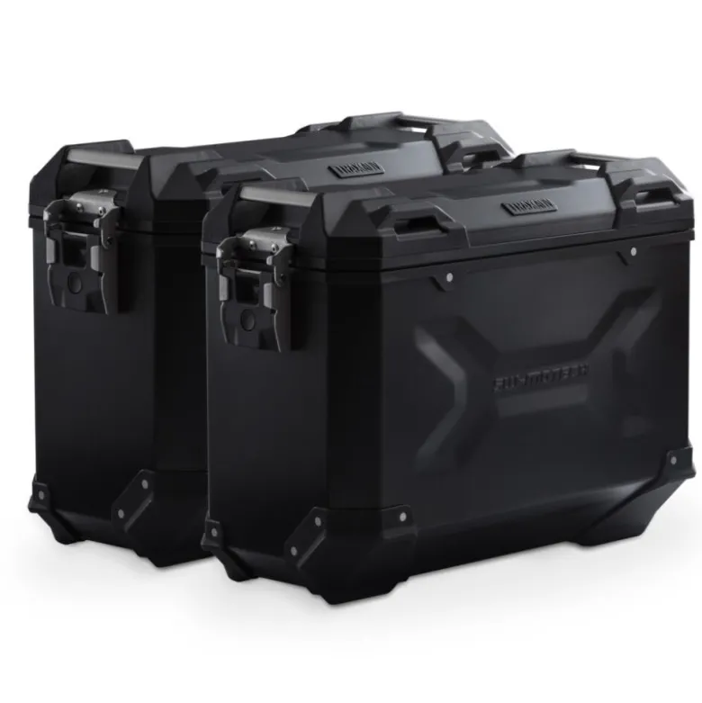 Kit Valigie e Supporti Sw-Motech TRAX ADV Nero 37/37 Litri KFT.01.699.70001/B