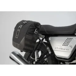 Legend Gear Sistema borse lat. LC Black Edition Moto Guzzi V7 III (16-).