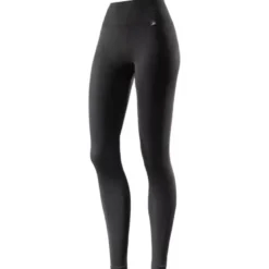 Leggings Pantaloni Donna Intimi Tecnici Termici Sixs F-PNX All Black