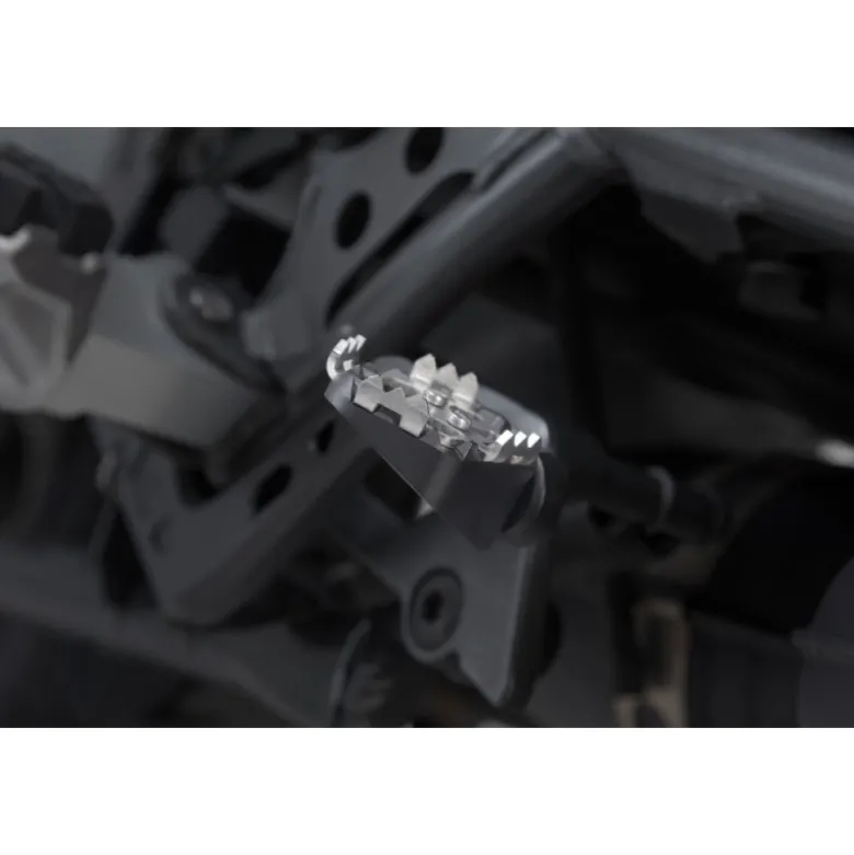 Leva Freno a Pedale Sw-Motech Gradino Adventure Nero Argento
