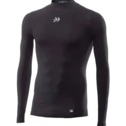 Maglia Intima Lupetto 4 Stagioni Sixs Ts3 V2 All Black