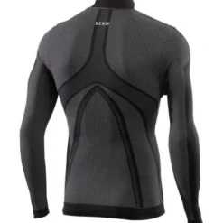 Maglia Intima Lupetto Tecnica Termica Antivento Unisex Sixs TS4 Plus Nero Carbon