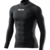 Maglia Intima Lupetto Tecnica Termica Unisex Sixs TS3 Nero