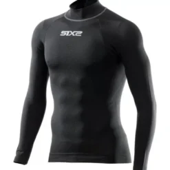Maglia Intima Lupetto Tecnica Termica Unisex Sixs TS3 Nero
