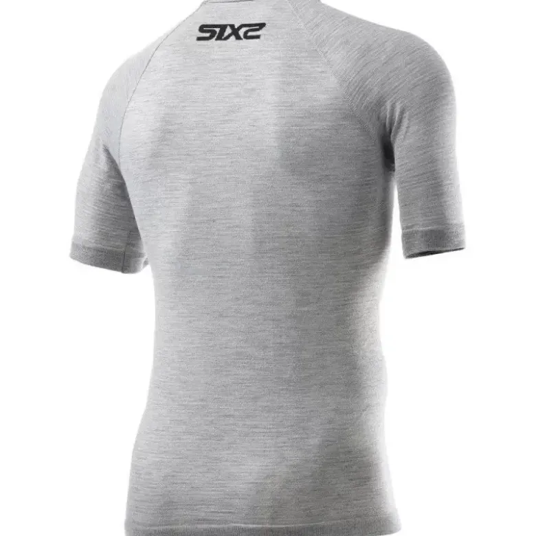 Maglia Intima Tecnica Termica Sixs TS1-MERINOS Wool Grey