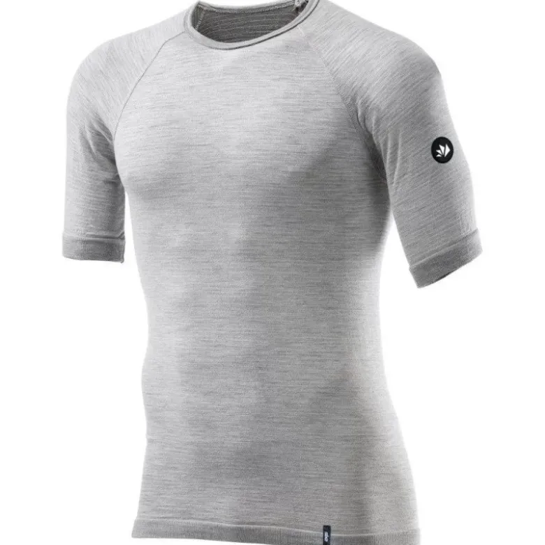 Maglia Intima Tecnica Termica Sixs TS1-MERINOS Wool Grey