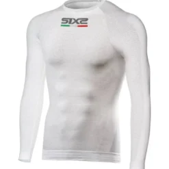 Maglia Intima Tecnica Termica Unisex Sixs TS2 Bianco Carbon