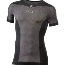 Maglia Intima Tecnica Termica Unisex Sixs TS1L-BT Breezy Touch Nero Carbon