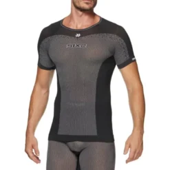 Maglia Intima Tecnica Termica Unisex Sixs TS1L-BT Breezy Touch Nero Carbon