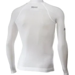 Maglia Lupetto Tecnica Termica Unisex Sixs TS3L-BT Bianco Carbon