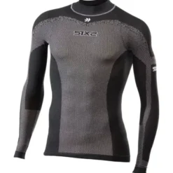 Maglia Lupetto Tecnica Termica Unisex Sixs TS3L-BT Nero Carbon