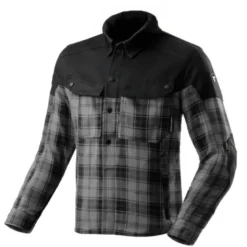 Maglietta Da Motociclista Rebelhorn Shifter Nero Grigio