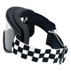 Maschera Moto Biltwell Moto 2.0 Checkers Nero Bianco