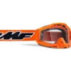 Maschera Moto FMF Powerbomb Rocket Arancione Lente Chiara