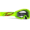 Maschera Moto FMF Powercore Core Verde Lente Chiara