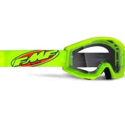 Maschera Moto FMF Powercore Core Verde Lente Chiara