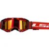 Maschera Moto Ls2 Aura Pro Rosso