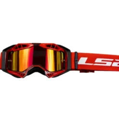 Maschera Moto Ls2 Aura Pro Rosso