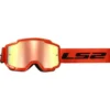 Maschera Moto Ls2 Charger H-V Arancio