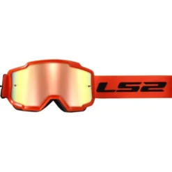Maschera Moto Ls2 Charger H-V Arancio