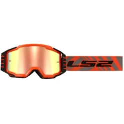 Maschera Moto Ls2 Charger Pro H-V Arancio
