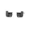 Materiale di montaggio per pedane regolabili EVO Nero Modelli Honda / Suzuki / KTM