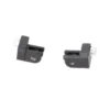 Materiale di montaggio per pedane regolabili EVO Nero Triumph Tiger 660 (21-)