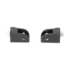 Materiale di montaggio per pedane regolabili ION Sw-Motech Nero. Triumph Tiger 800/ 900/ 1200, Scram 1200.