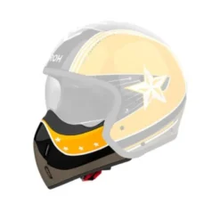Mentoniera Airoh Per Caschi J 110 Command Giallo Lucido