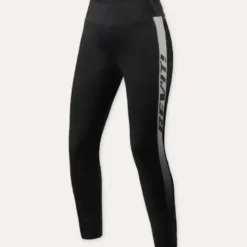 Pantalone Donna In Tessuto Revit Talia Nero Bianco Accorciato