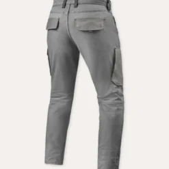 Pantalone In Tessuto Cargo Revit Brant Slim Grigio Standard L34