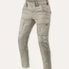 Pantalone In Tessuto Cargo Revit Brant Slim Sabbia Standard L34